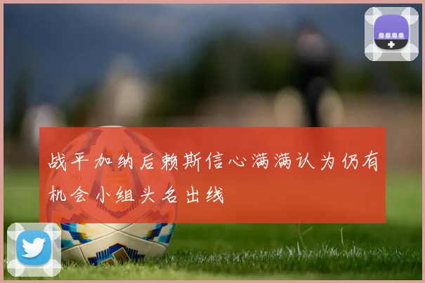 战平加纳后赖斯信心满满认为仍有机会小组头名出线